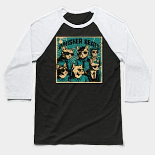 Cat Lover Jazz Music Band Baseball T-Shirt